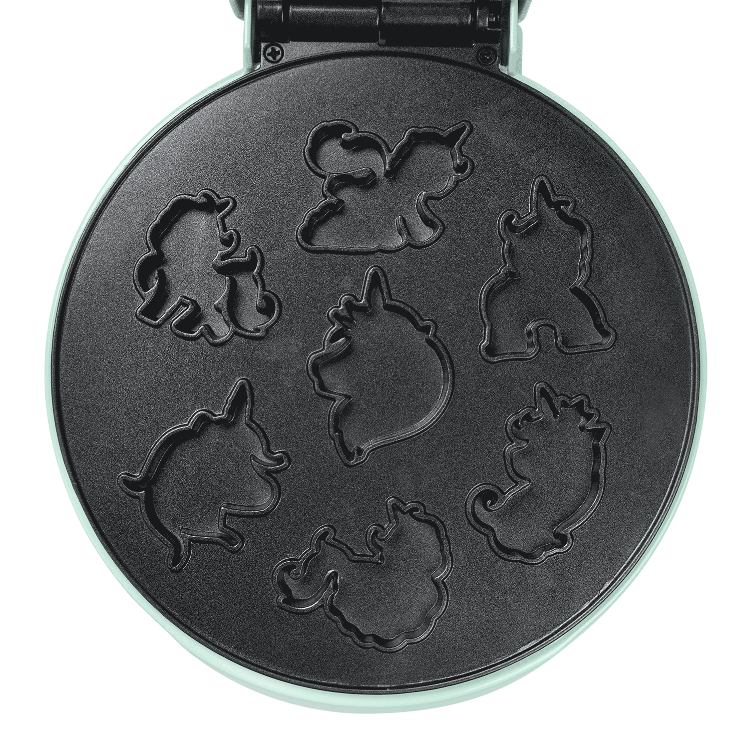 Primalite Unicorn Rainbow Waffle Maker Machine for Kids- 700 Watts - Make 7-Mini Fun & Magical 3D Unicorn Shaped Waffles or Pancakes